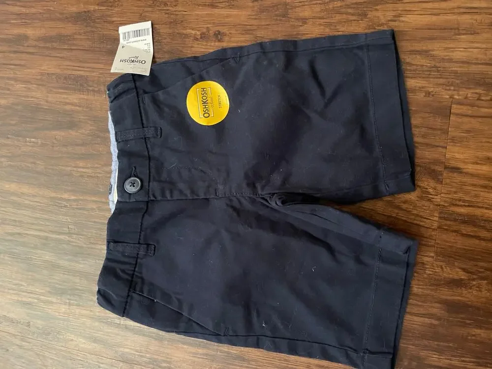 NWT Oshkosh boys 4 uniform shorts